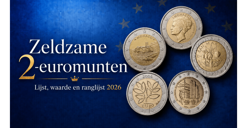 Pièces de 2 euros rares : liste, valeur et classement 2026