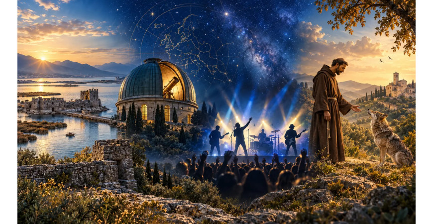 Pièces de 2 euros 2026 : Missolonghi, astronomie, U2 et saint François d’Assise