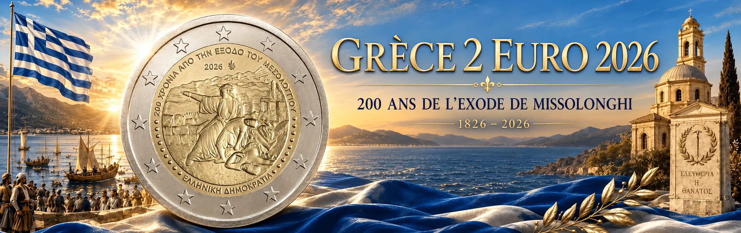 2 euro GRECE 2026